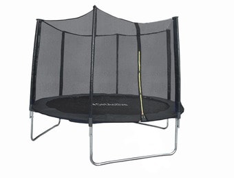 Батут GetActive Jump 6ft-183 см 06336S2Y с сеткой (черный)
