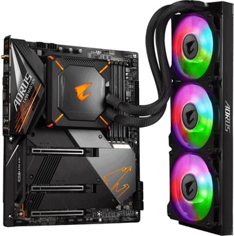 Материнская плата Gigabyte Z490 Aorus Master Waterforce (rev. 1.0)
