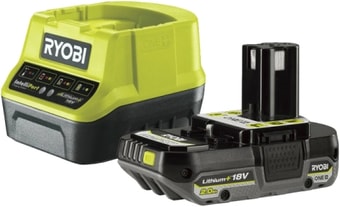 Аккумулятор с зарядным устройством Ryobi RC18120-120C 5133005090 (18В/4.0 Ah + 18В)