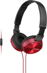 Наушники Sony MDR-ZX310AP (красный)