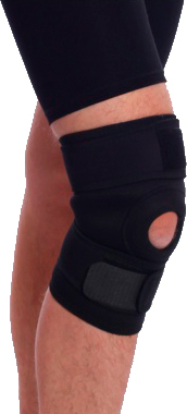 Ортез коленный Польза Разомкнутый 0805 (р.1, черный)