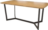 Обеденный стол Millwood Лофт М 130 (дуб натуральный/металл черный)