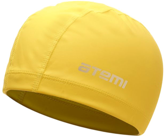 Шапочка для плавания Atemi 3D PU 14 (желтый)
