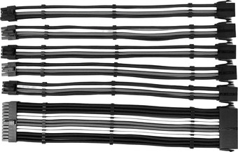 Кабель Qingsea Colorful MOD Extansion Combo QHM-0801 (черный/серый/белый)