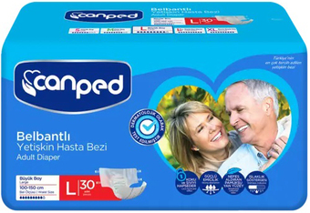 Подгузники для взрослых Canped Aio Seco (L, 30 шт)