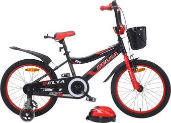 Детский велосипед Delta Sport 16051 16 (красный)