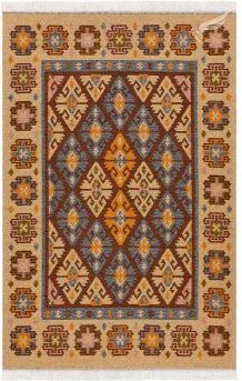 Ковер для жилой комнаты Shahintex Etno Icarpet 120x180 002 455511 (янтарь)