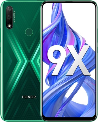 Смартфон HONOR 9X STK-LX1 RU 4GB/128GB (изумрудно-зеленый)