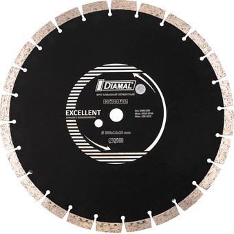 Отрезной диск алмазный Diamal DMTP10S350
