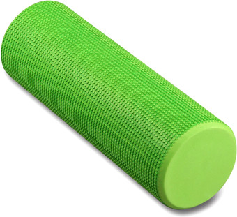 Массажный ролик-валик Indigo Foam Roll IN021 (зеленый)