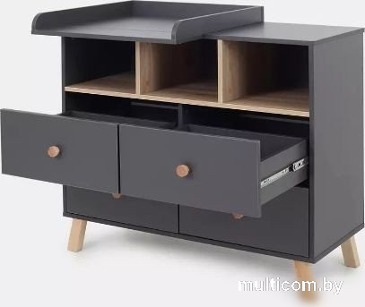 Детский комод Rant Vester 116 (Moon Grey)