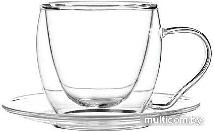 Чашка с блюдцем Prohotel Проотель DC018S