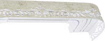 Карнизы для штор Legrand Лиана (2.4 м, айвори)