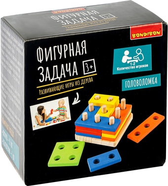 Развивающая игра Bondibon Фигурная задача ВВ4862