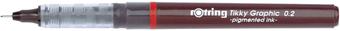 Ручка капиллярная Rotring Tikky Graphic 1904752 (черный)