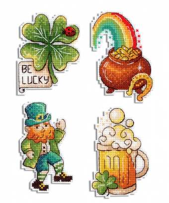 Набор для вышивания Жар-Птица Магнит. День Святого Патрика