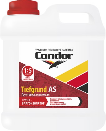Акриловая грунтовка Condor Tiefgrund AS (0.5 кг)
