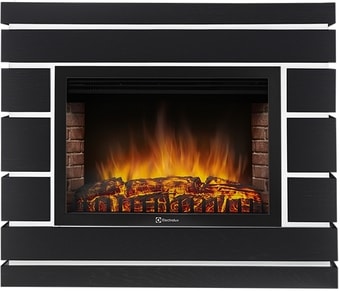 Портал Firelight Moderno 25 (шпон черный дуб)