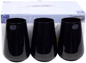 Набор стаканов для воды и напитков Bohemia Crystal Sandra 23013/D4653/380