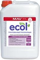 Акриловая грунтовка MAV Ecol ВД-АК-06 (5 л, бесцветный)