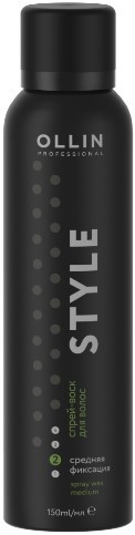 Ollin Professional Спрей-воск для укладки волос Style средней фиксации 150 мл