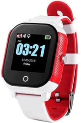 Умные часы Wonlex GW700S (белый/красный)