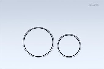 Панель смыва Aquatek KDI-0000015 (белый)