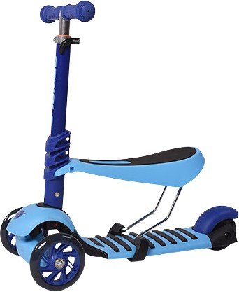 Самокат Dewolf Trilly-Trolly (голубой)