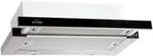 Кухонная вытяжка Elikor Интегра Glass 50Н-400-В2Д (нержавеющая сталь/черный)