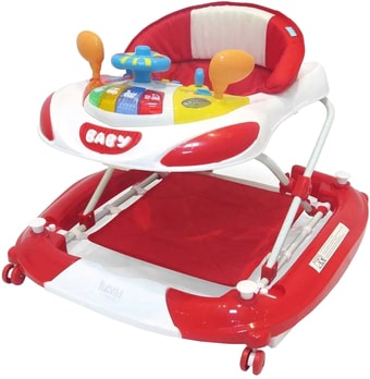 Ходунки Nuovita Carrozza (красный)