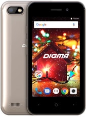 Смартфон Digma Hit Q401 3G (золотистый)