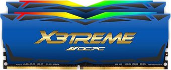 Оперативная память OCPC X3 RGB Blue Label 2x16ГБ DDR4 3600 МГц MMX3A2K32GD436C18BU