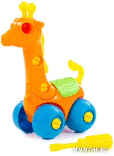 Конструктор Полесье 83531 Жираф