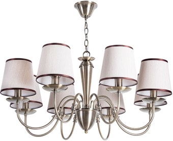 Люстра средней высоты Arte Lamp Fiona A3227LM-8AB