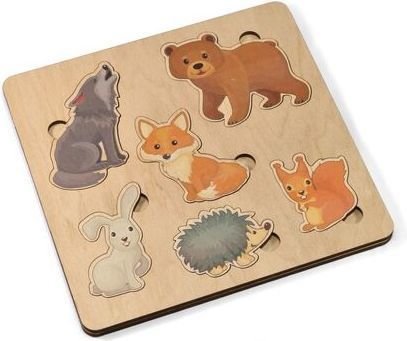 Развивающая игрушка Десятое королевство Лесные животные 00764