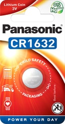 Батарейки Panasonic CR1632 CR-1632EL/1B