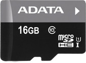 Карта памяти A-Data Premier microSDHC UHS-I (Class 10) 16GB (AUSDH16GUICL10-R)
