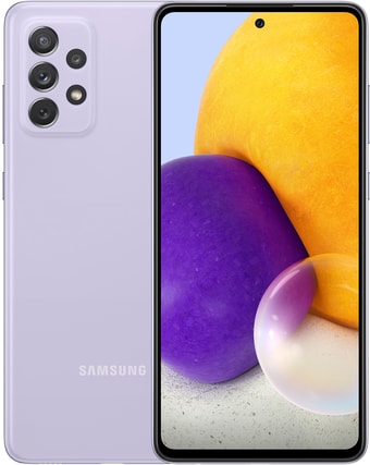 Смартфон Samsung Galaxy A72 SM-A725F/DS 6GB/128GB (лаванда)