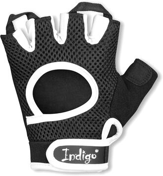 Перчатки для фитнеса Indigo SB-16-8208 (M, черный/белый)