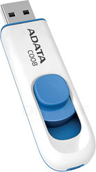 USB Flash A-Data C008 White+Blue 16 Гб (AC008-16G-RWE)