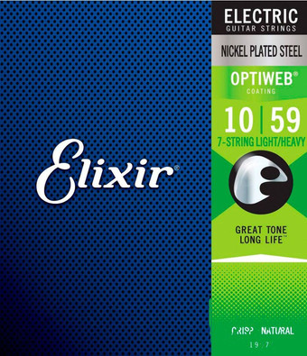 Струны для гитары Elixir Strings 19074 10-59 7-String