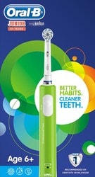 Электрическая зубная щетка Braun Oral-B Junior For Children Aged 6+ D16.535.1 (зеленый)