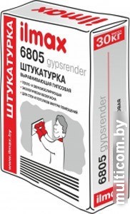 Выравнивающая штукатурка ilmax 6805 gypsrender