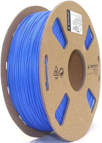 Пластик Gembird PLA 1.75 мм 1000 г (флуоресцентный синий)