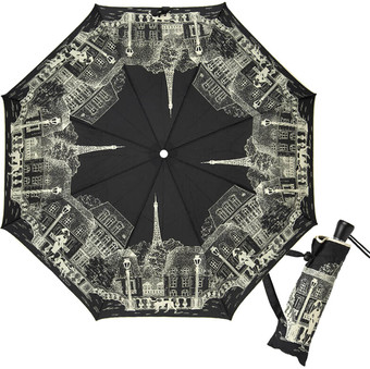 Складной зонт Guy De Jean Paris Noir 3405