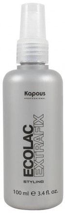 Kapous Лак для волос сверхсильной фиксации Ecolac Extrafix 100 мл