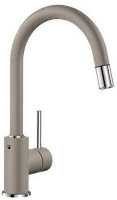 Смеситель Blanco Mida-S Silgranit (серый беж) [521460]