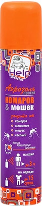 Аэрозоль от насекомых Help От комаров и мошек репеллентный 200 мл