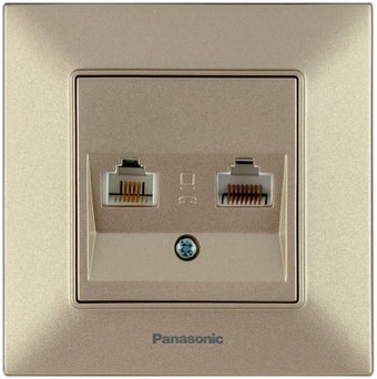 Розетка компьютерная Panasonic Arkedia Slim WNTC04082BR-BY