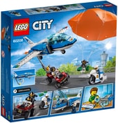 Конструктор LEGO City 60208 Воздушная полиция: арест парашютиста